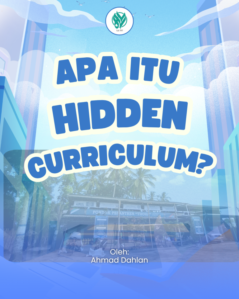 Biru Putih Modern Ilustrasi Hari Pendidikan Nasional Konten Instagram